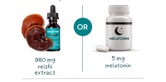 BREAKING: Large-Scale Study Finds Reishi Outperformed Melatonin for Sleep - Brain Wave