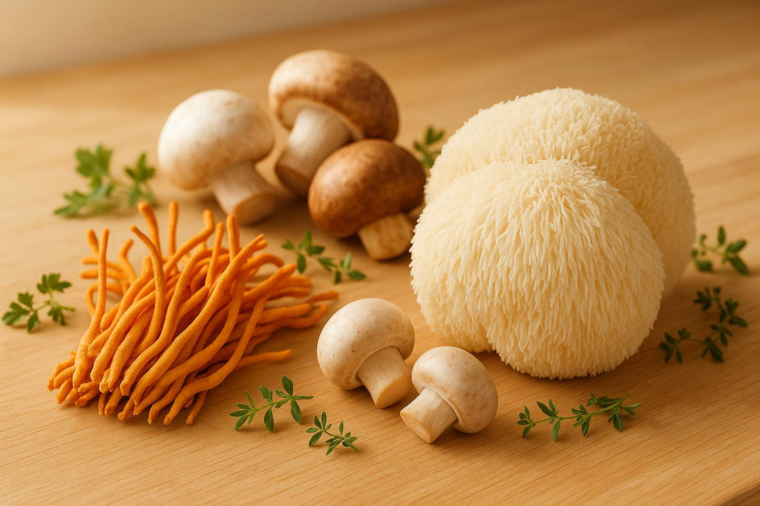 Top 5 Mushrooms for Athletic Performance - Brain Wave