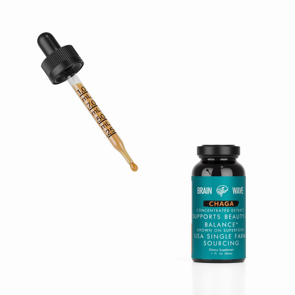 Chaga Mushroom Tincture 33% OFF - Brain Wave