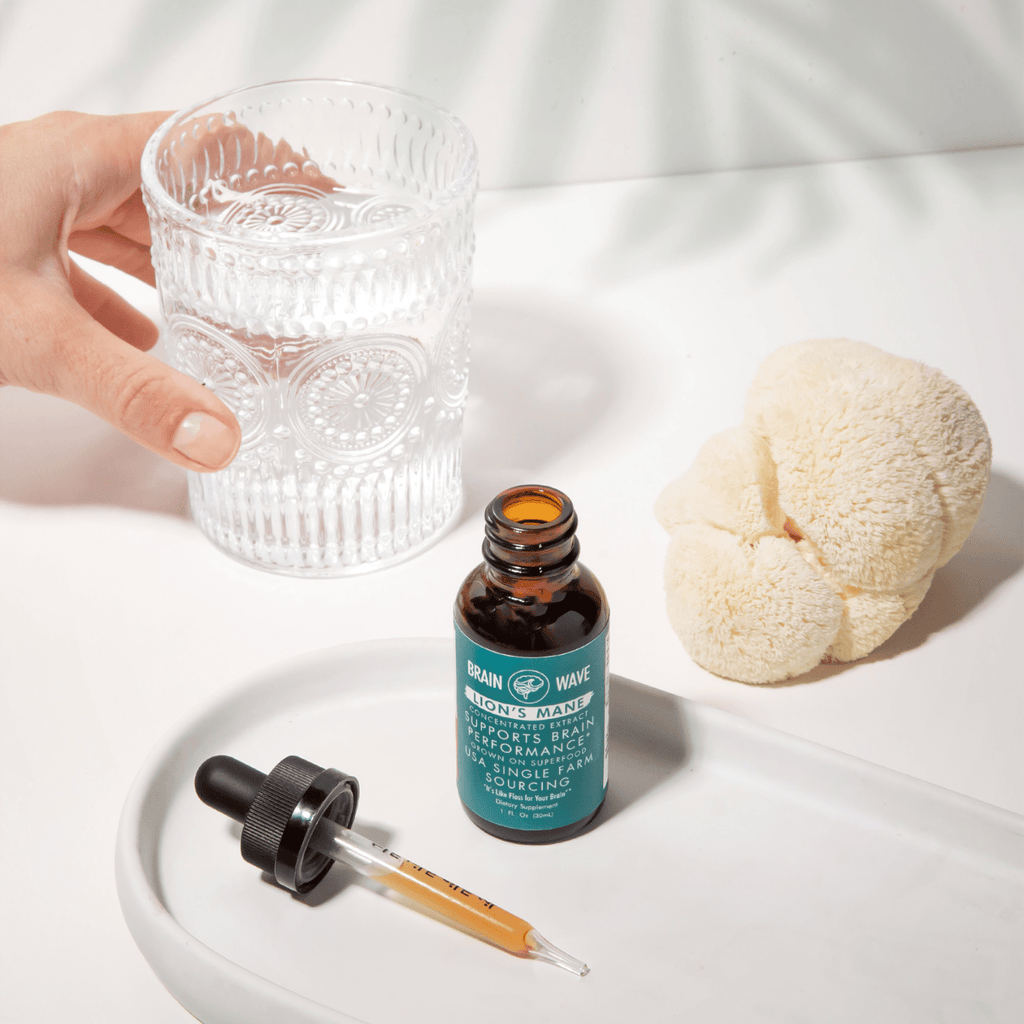 Lion's Mane Mushroom Tincture 33% OFF - Brain Wave