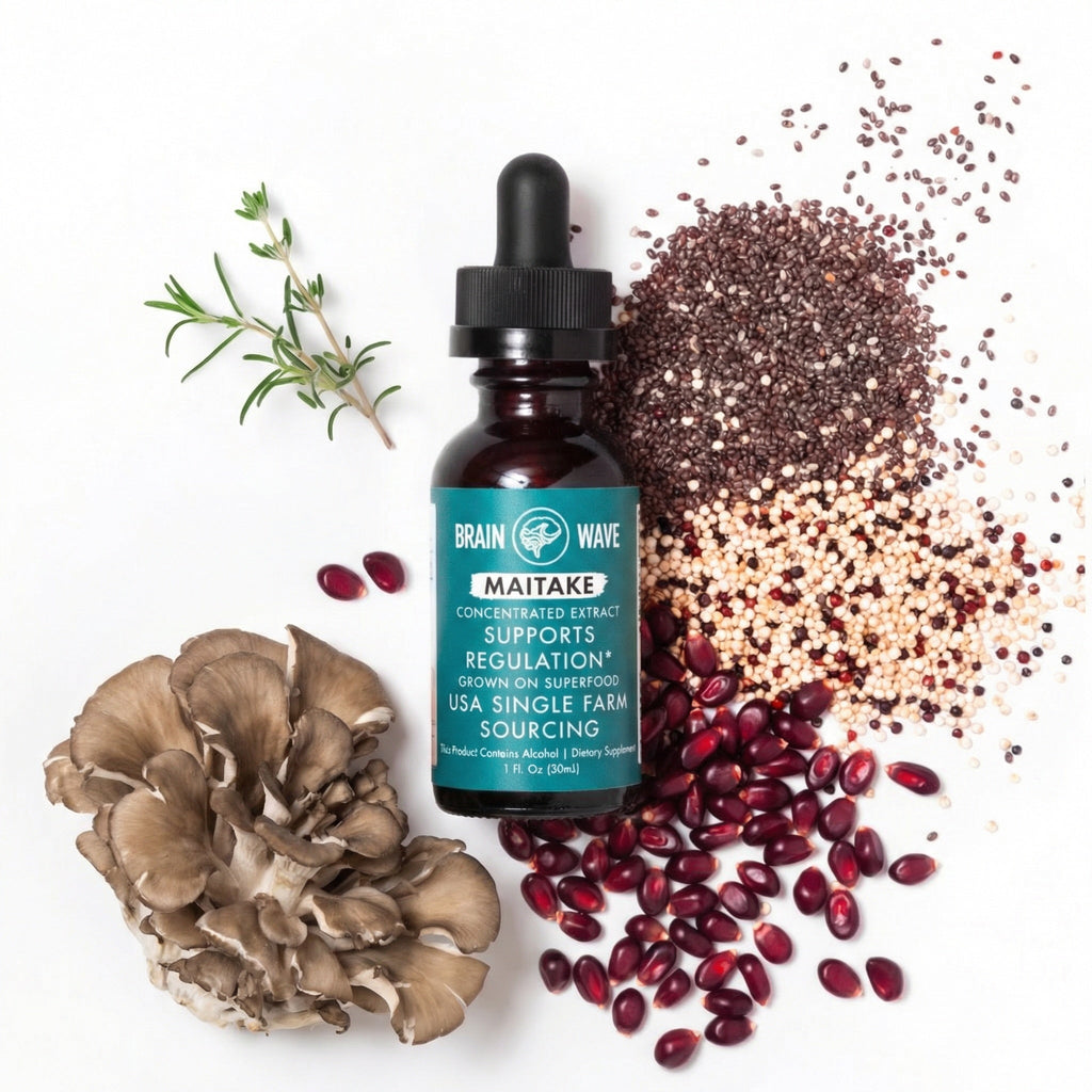 Maitake Mushroom Tincture | Cellular Regulation - Brain Wave