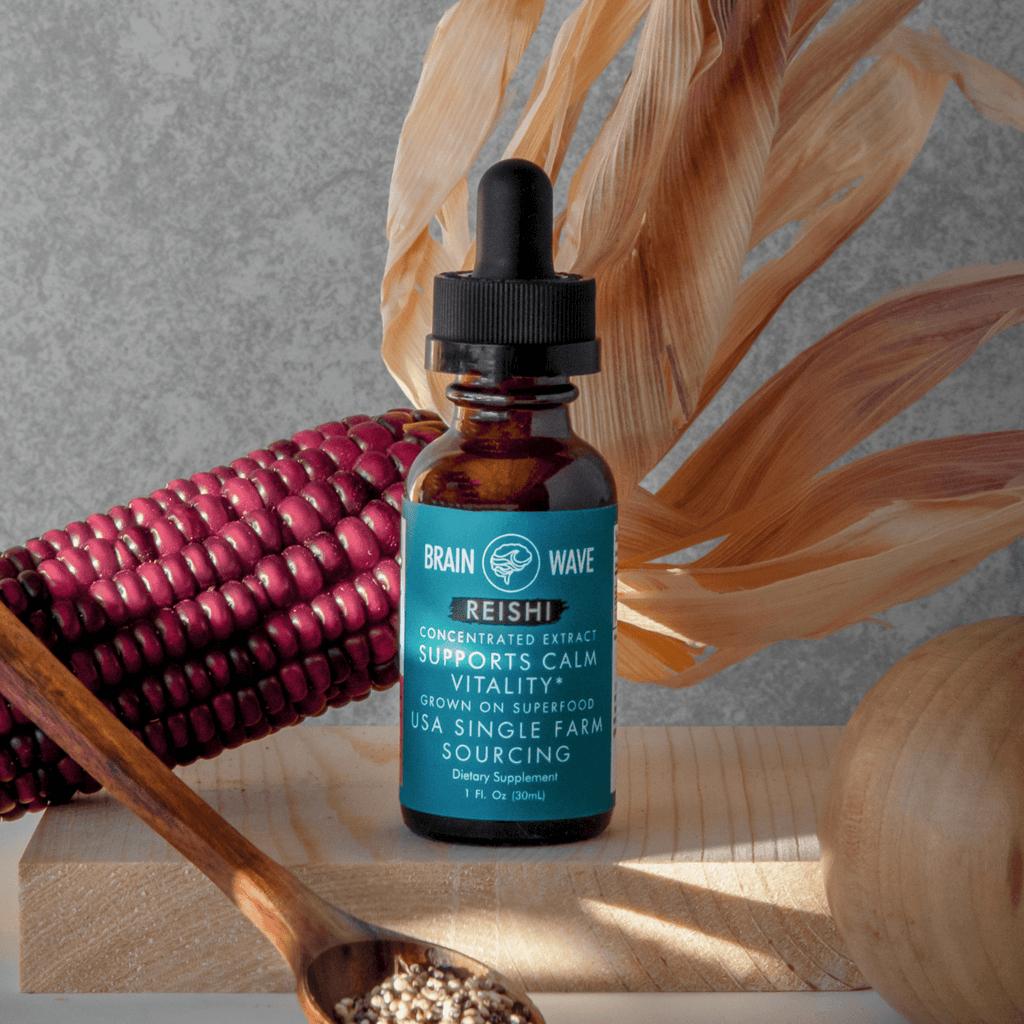 Reishi Mushroom Tincture 33% OFF - Brain Wave