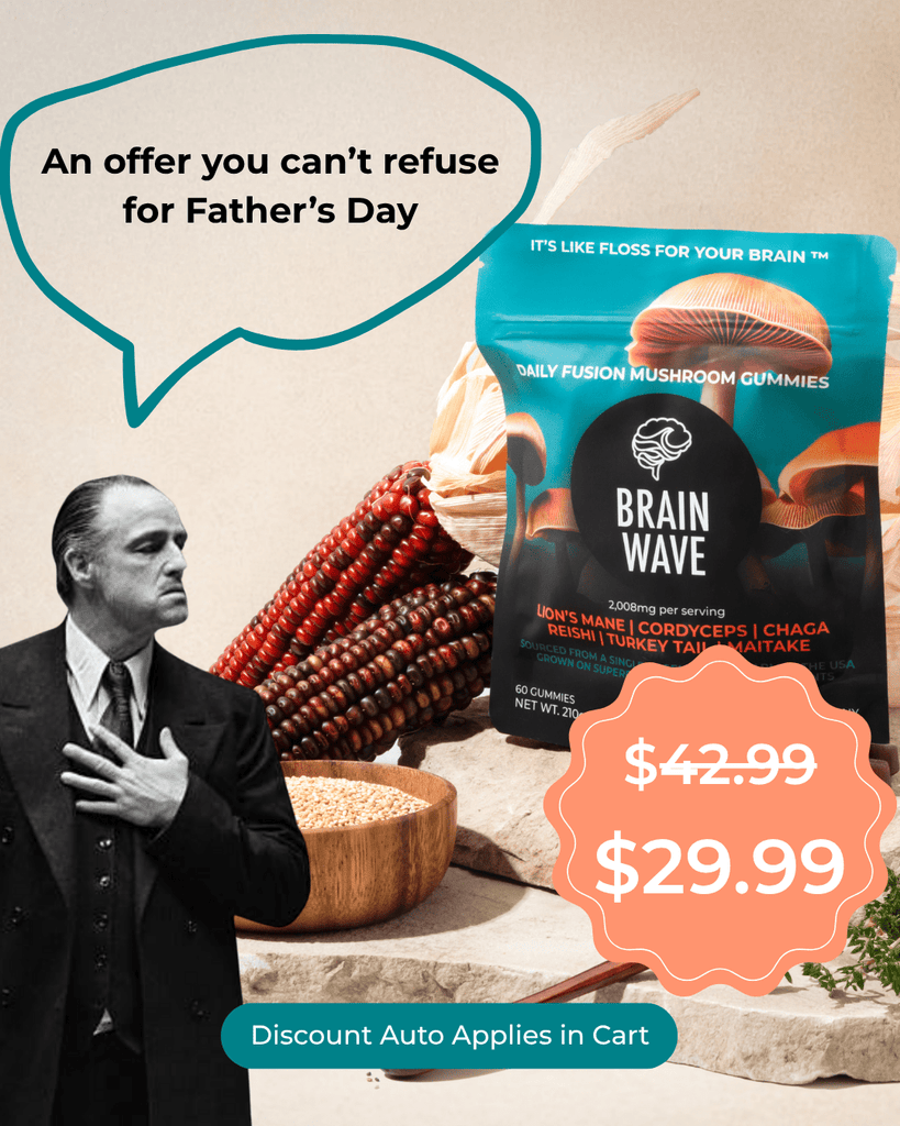 Superfood Mushroom Gummies - Brain Wave
